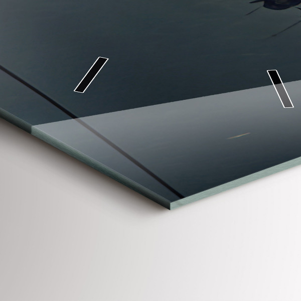 Téglalap alakú üvegóra Apokaliptikus épület