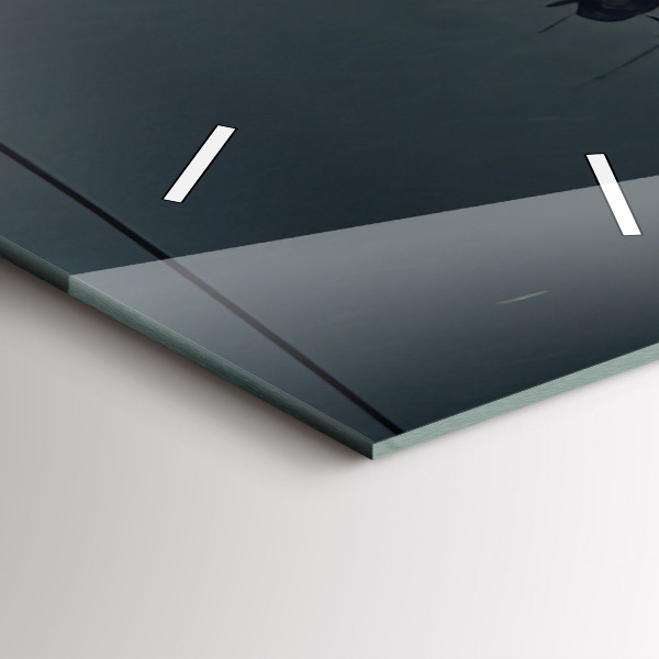 Téglalap alakú üvegóra Apokaliptikus épület