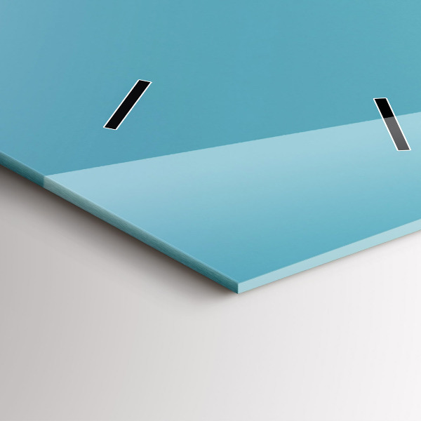 Téglalap alakú üvegóra Az ég pasztell színe