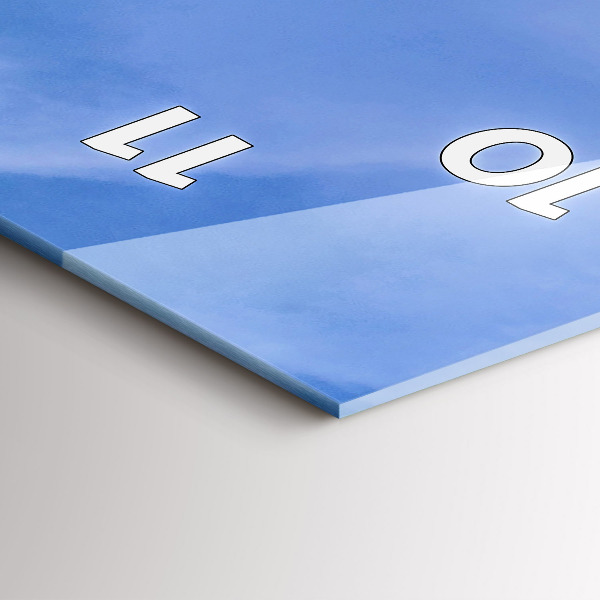 Téglalap alakú üvegóra Farmer egy traktoron