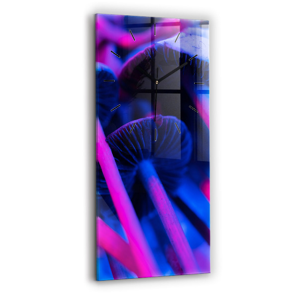 Téglalap alakú üvegóra Varázslatos színes gombák