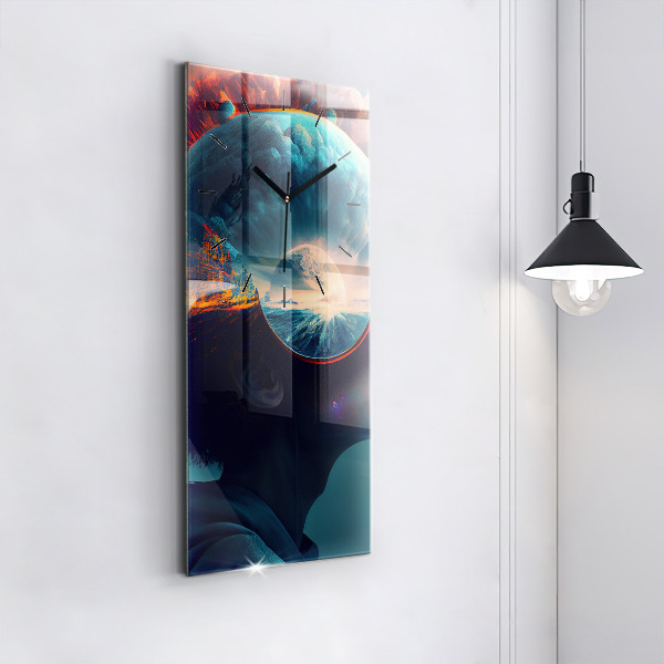 Téglalap alakú üvegóra Futurisztikus világ