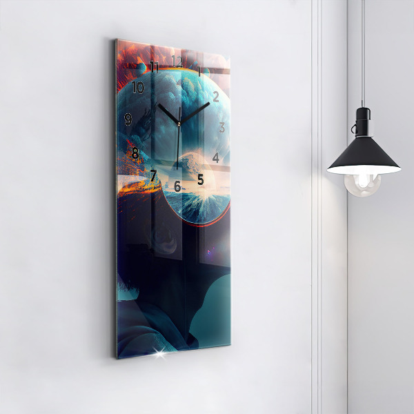 Téglalap alakú üvegóra Futurisztikus világ