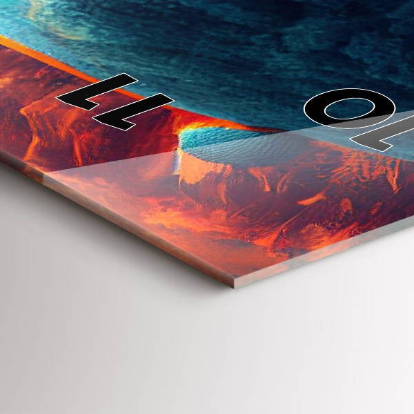 Téglalap alakú üvegóra Futurisztikus világ