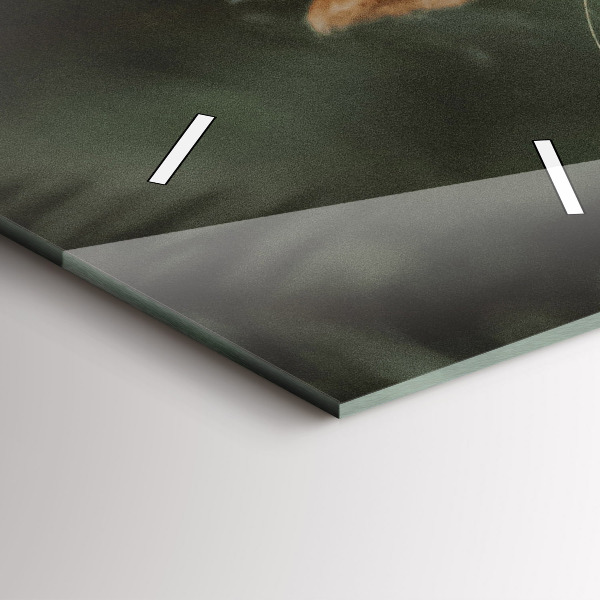 Téglalap alakú üvegóra Mókus és vad természet