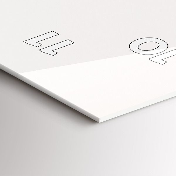 Téglalap alakú üvegóra Vízesés táj Izland