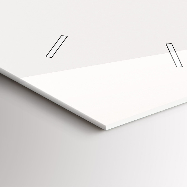 Téglalap alakú üvegóra Vízesés táj Izland