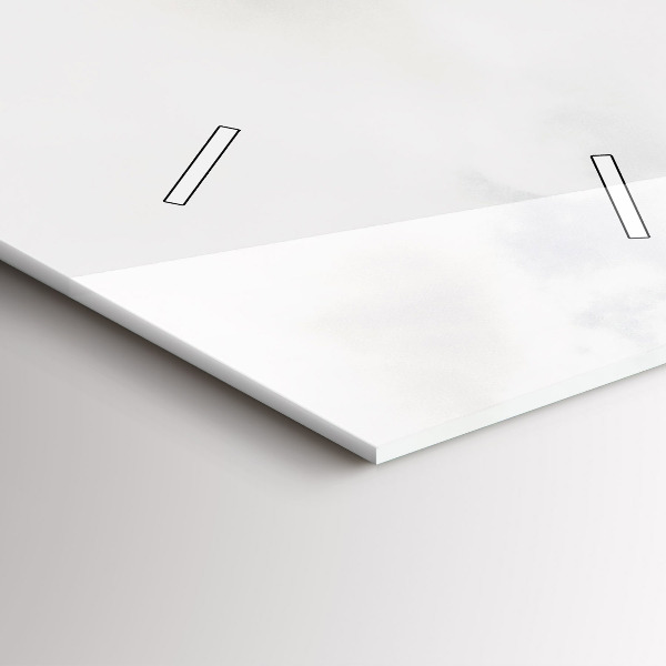 Téglalap alakú üvegóra Kilátás a hegyekre