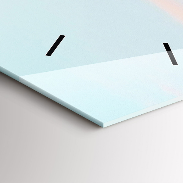 Téglalap alakú üvegóra Hegyvidék télen