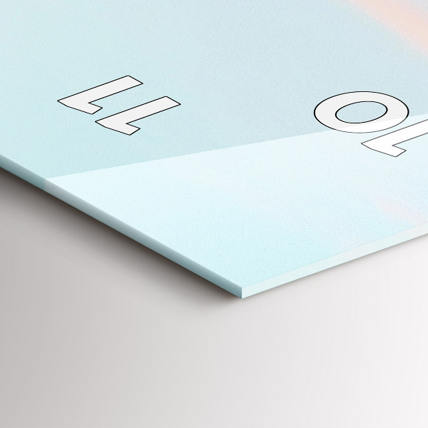 Téglalap alakú üvegóra Hegyvidék télen