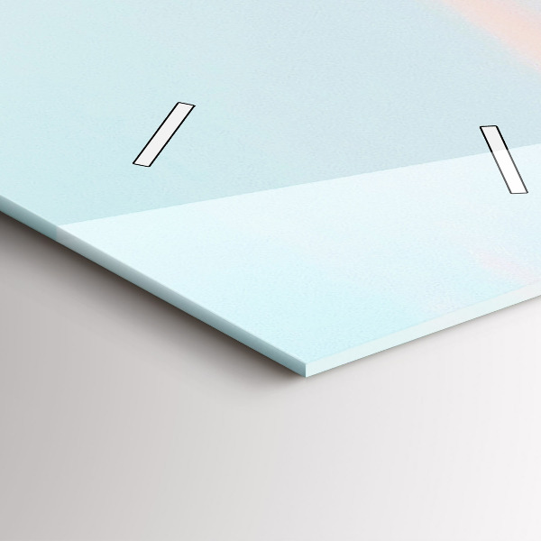 Téglalap alakú üvegóra Hegyvidék télen