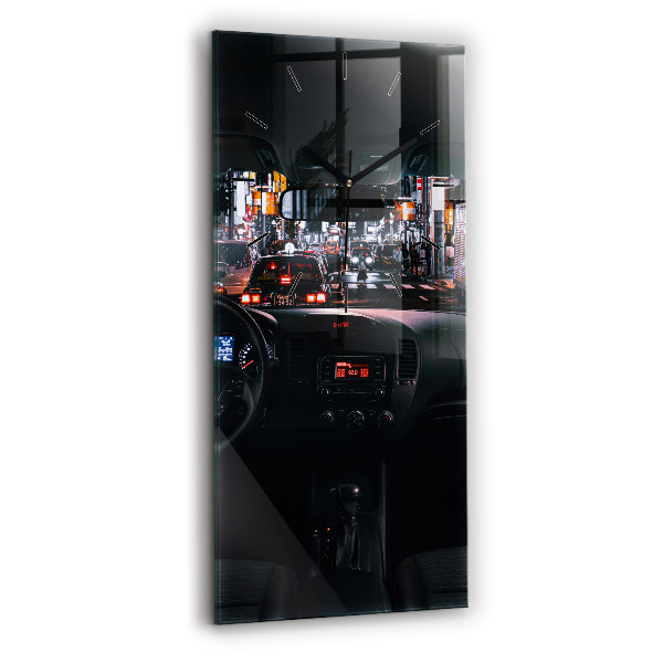 Téglalap alakú üvegóra Autó Tokióban