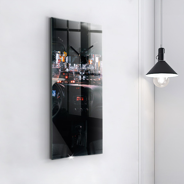 Téglalap alakú üvegóra Autó Tokióban