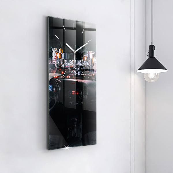 Téglalap alakú üvegóra Autó Tokióban