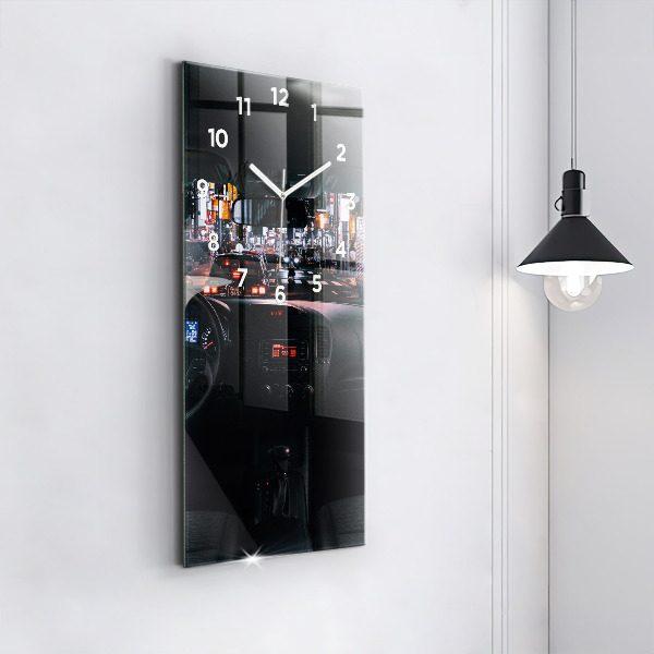 Téglalap alakú üvegóra Autó Tokióban