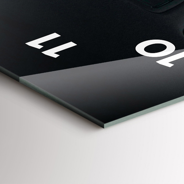 Téglalap alakú üvegóra Autó Tokióban