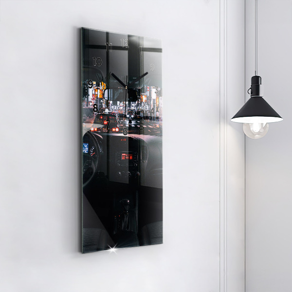 Téglalap alakú üvegóra Autó Tokióban