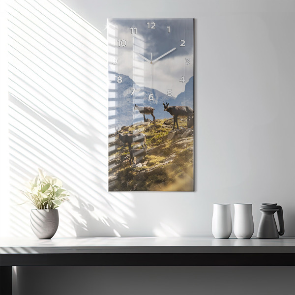 Téglalap alakú üvegóra Kecske az Aosta-völgyben