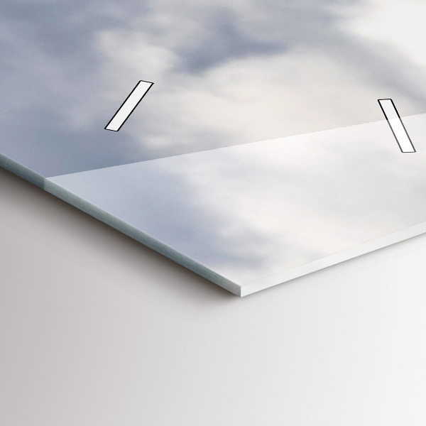 Téglalap alakú üvegóra Kecske az Aosta-völgyben