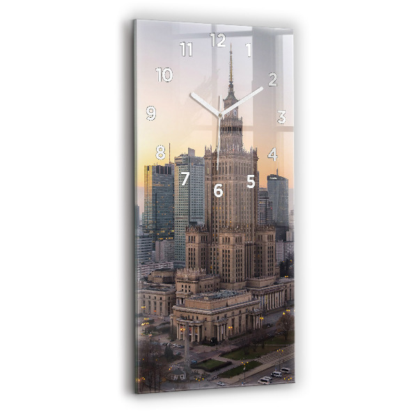 Téglalap alakú üvegóra Varsói panoráma