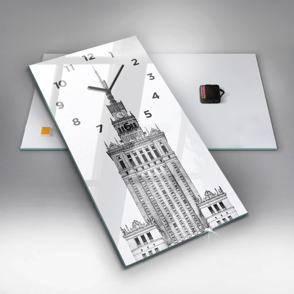 Téglalap alakú üvegóra Kultúra és Tudomány Palotája