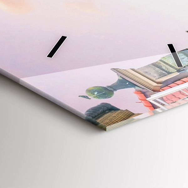 Téglalap alakú üvegóra Óváros Varsóban