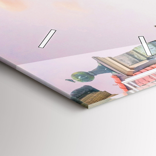 Téglalap alakú üvegóra Óváros Varsóban