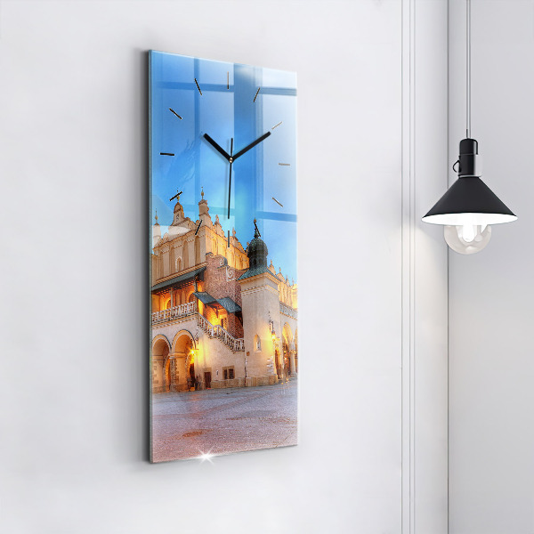 Téglalap alakú üvegóra Fő piactér Krakkóban