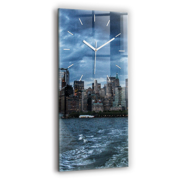 Téglalap alakú üvegóra New York-i panoráma