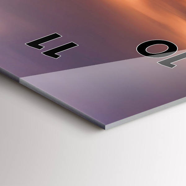 Téglalap alakú üvegóra Panoráma a város nyugati felére