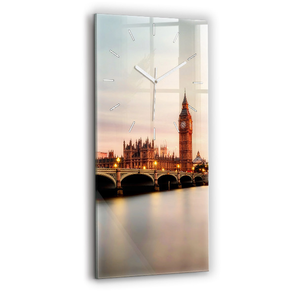 Téglalap alakú üvegóra Big Ben London panoráma