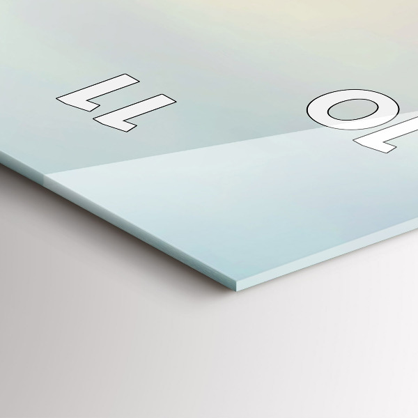 Téglalap alakú üvegóra Big Ben London panoráma