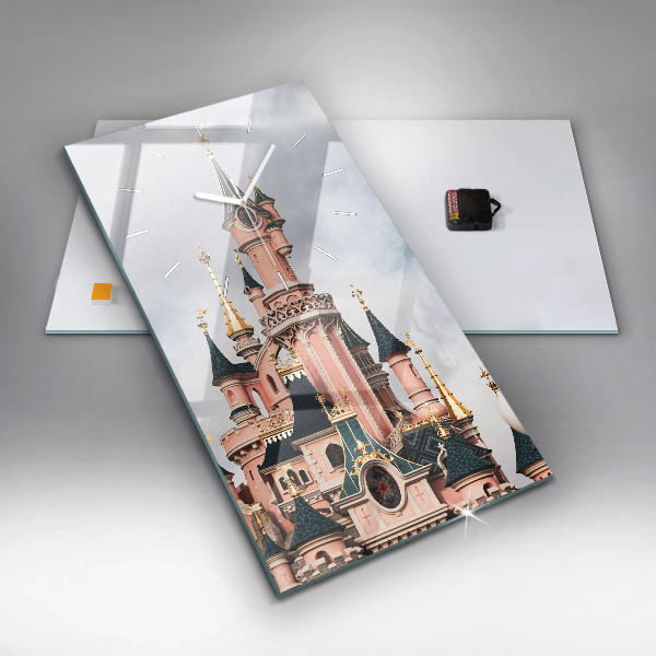 Téglalap alakú üvegóra Disneyland párizsi kastély