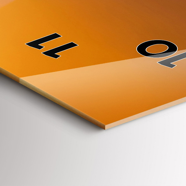 Téglalap alakú üvegóra Kivilágított Eiffel-torony