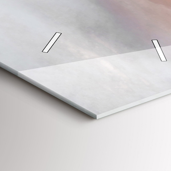 Téglalap alakú üvegóra Városok naplementekor