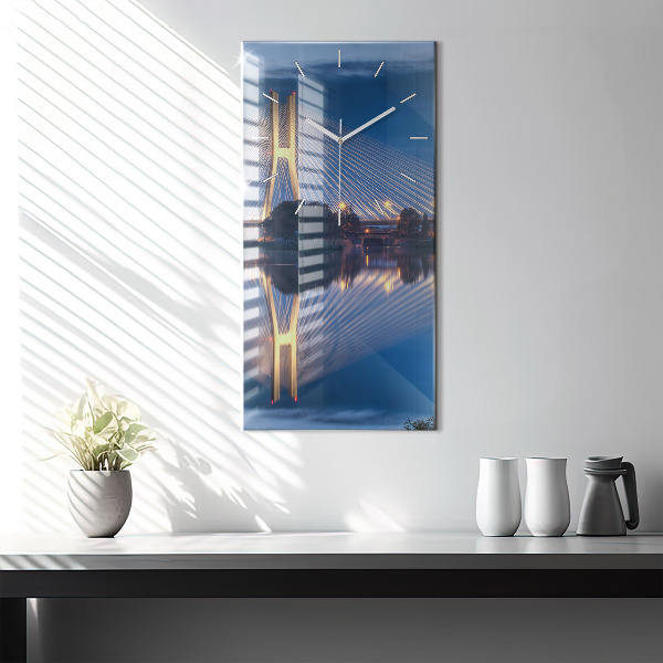 Téglalap alakú üvegóra Rędziński híd Wrocław