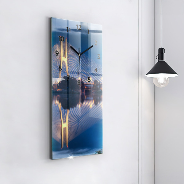 Téglalap alakú üvegóra Rędziński híd Wrocław