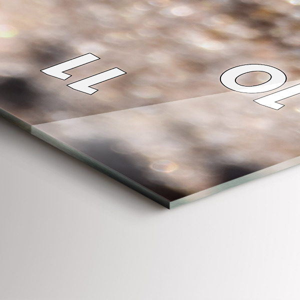 Téglalap alakú üvegóra Tengeri kagylók a tengerparton