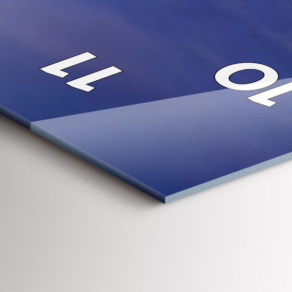 Téglalap alakú üvegóra Móló a Balti-tengeren