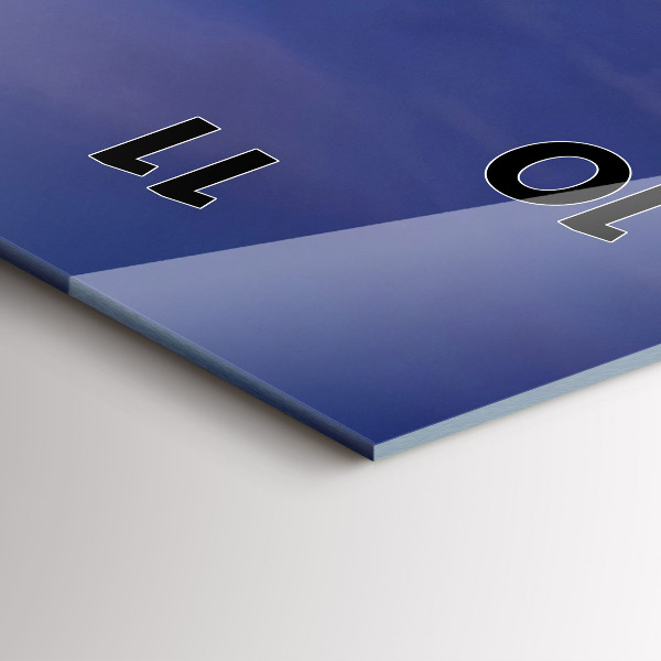 Téglalap alakú üvegóra Móló a Balti-tengeren