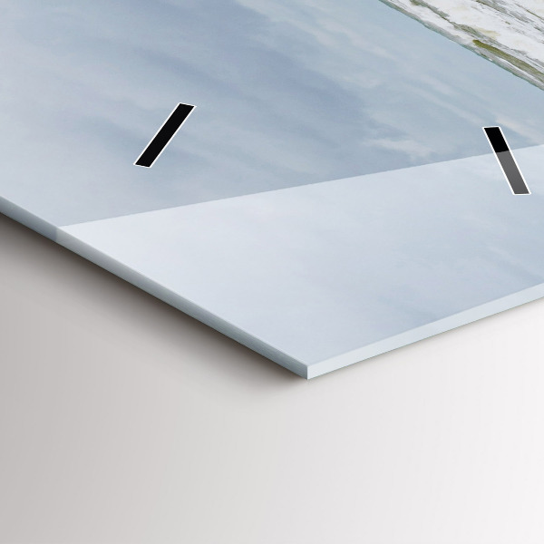 Téglalap alakú üvegóra Egy pillanat egy könyvvel