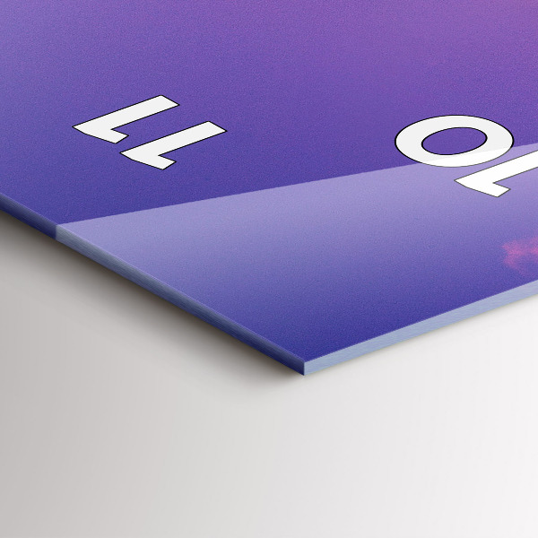 Téglalap alakú üvegóra Felhőkarcoló Varsóban