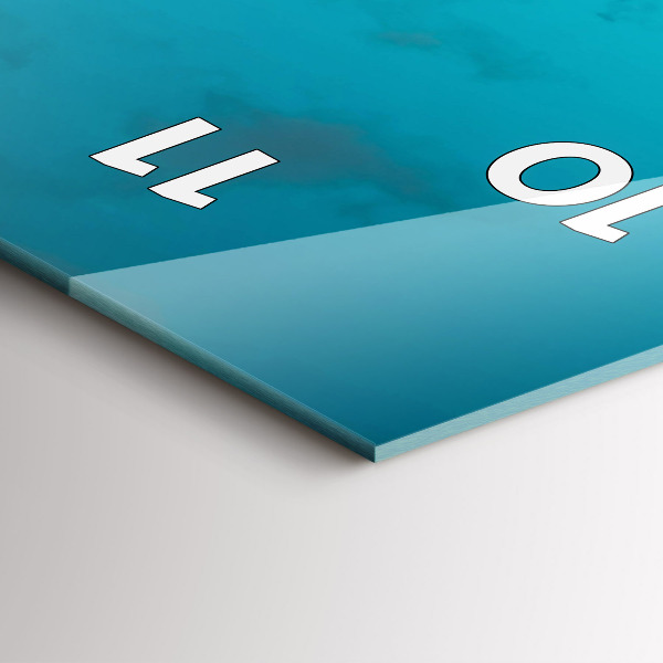 Téglalap alakú üvegóra Nő az úton