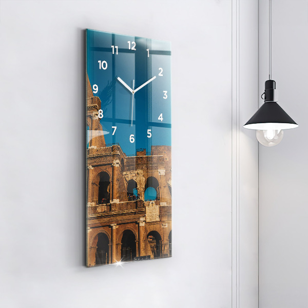 Téglalap alakú üvegóra A Colosseum Olaszországban