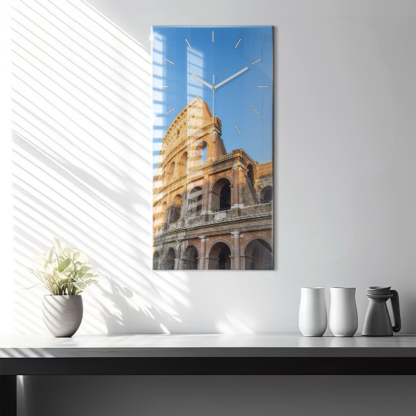 Téglalap alakú üvegóra Colosseum Rómában