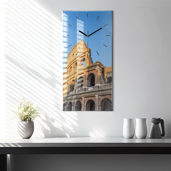 Téglalap alakú üvegóra Colosseum Rómában