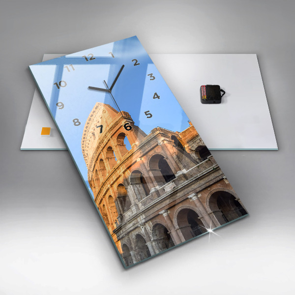 Téglalap alakú üvegóra Colosseum Rómában