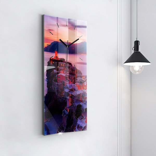 Téglalap alakú üvegóra Emlékek felirat