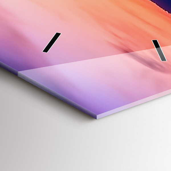 Téglalap alakú üvegóra Emlékek felirat