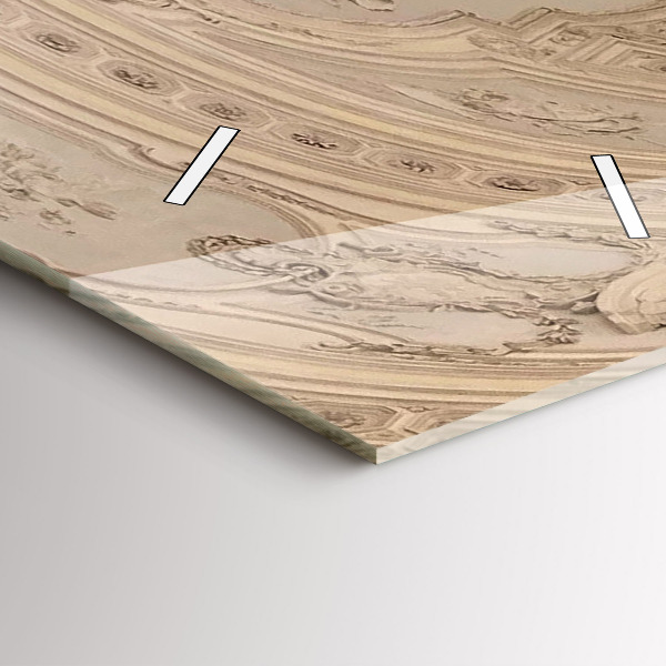 Téglalap alakú üvegóra La Veneria Reale Múzeum